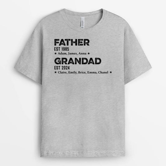 2318AUK1 personalised dad and grandad t shirt_2_1ee51bbe e5dc 4870 9d4b c04f3a8a9d5e