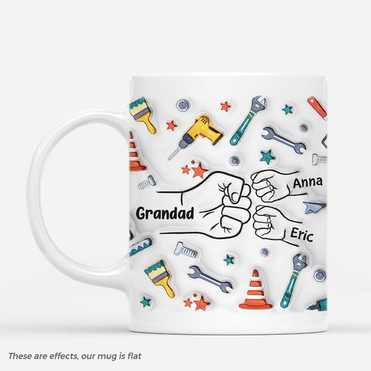 2409MUK1 personalised dad and kids fists bump repair tools mug_90d574cc cf24 4542 8437 63dc70571e70