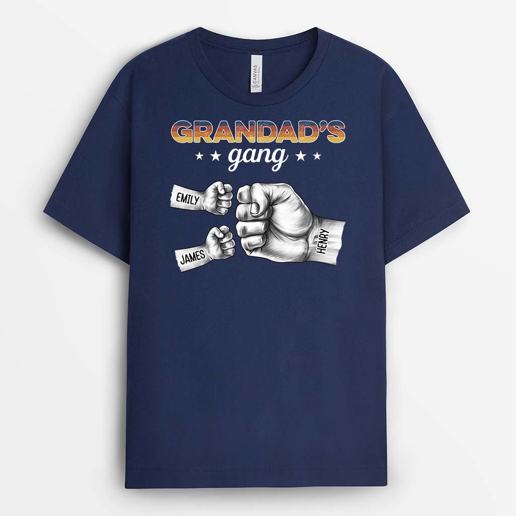 2417UK2 personalised dads grandads gang t shirt_7c78a266 6abb 47e7 b13f 7db6528cf500