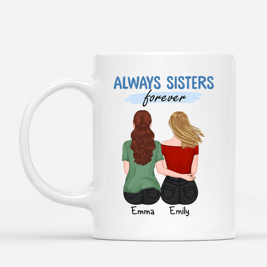 2489MUK1 personalised sisters forever mug_63c48d5e 39b2 4503 aac4 6bdbac7f9194