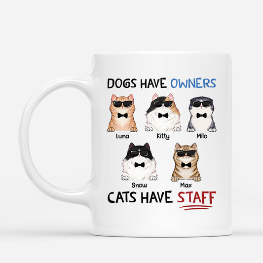 2530MUK2 dogs have owners cats have staff mug personalised mug for pet lovers_ed2101e4 3216 4f80 a4e2 76d02ace5151
