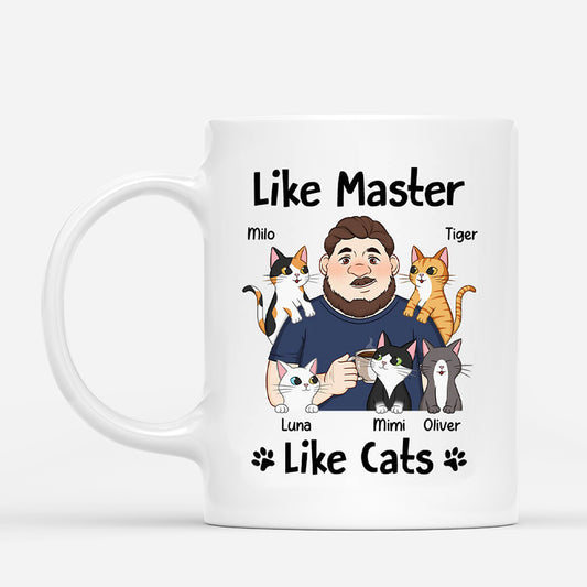 2531MUK1 like master like cats mug personalised mug for cat lovers_916fb735 06fe 41d4 afa3 b697d6a14ca3