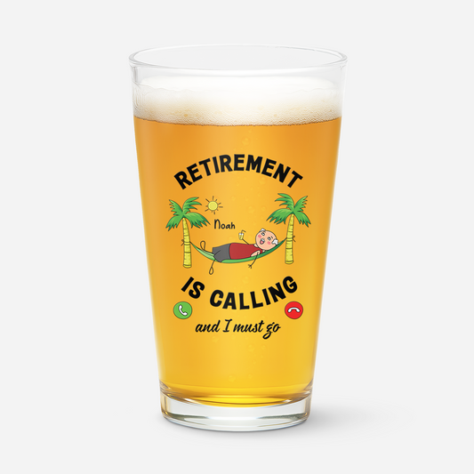 2538IUS1 personalized beer glasses funny retirement gifts for men 2538ITV7B