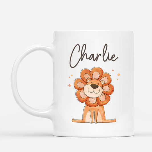 2587MUK1 cute lion mug personalised mug for kids_03d86374 37c8 4b44 9803 c7ab1232949b