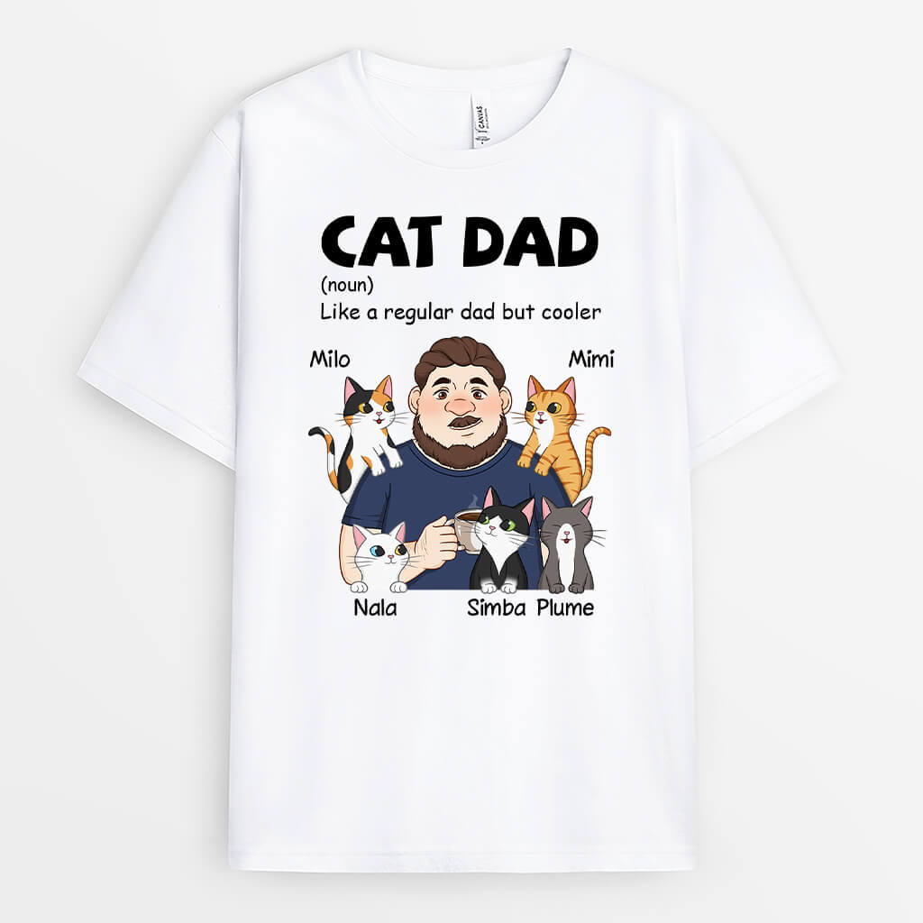 2591AUK1 cat dad like regular but cooler cartoon t shirt personalised t shirt for cat lovers_8fd27ff0 092b 4c5d b2d0 0cfac9f7e96d