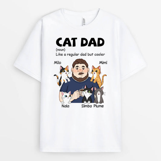 2591AUK1 cat dad like regular but cooler cartoon t shirt personalised t shirt for cat lovers_8fd27ff0 092b 4c5d b2d0 0cfac9f7e96d