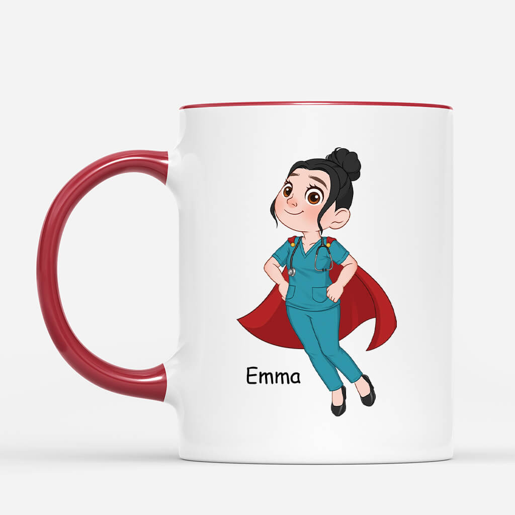 2639MUK3 im a nurse whats your superpower personalised mugs uk for her
