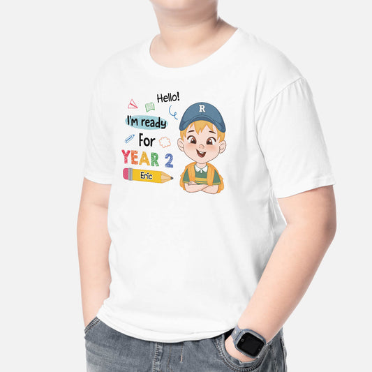 2654AUK2 im ready for nursery custom kids t shirt