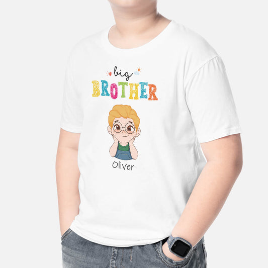 2704AUK2 big sister personalised childrens t shirts uk