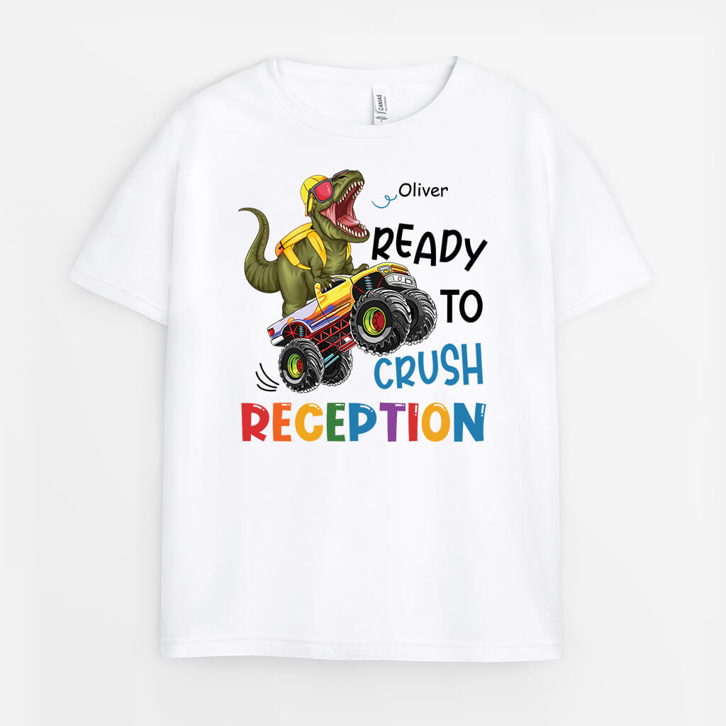 2709AUK1 ready to crush reception childrens custom t shirts
