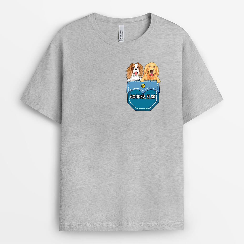 2723AUK1 dogs name t shirts custom gifts for dog lovers