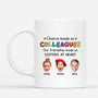 2727MUK1 chance made us colleagues our friendship made us sisters at heart  custom mug with faces_e6600ee3 7281 4ba4 8494 f5242777c9d2