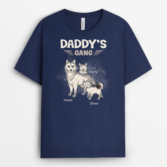 2731AUK1 grandads gang wolves custom print t shirt for men