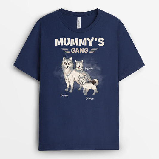 2731AUK1 grandmas gang wolves personalised t shirts for women
