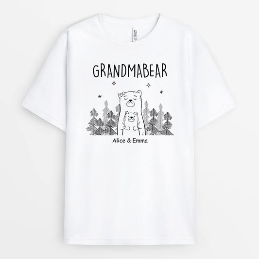 2745AUK1 mama bear custom tshirt print for women