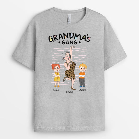 2756AUK2 grandads gang point hand up custom funny t shirt
