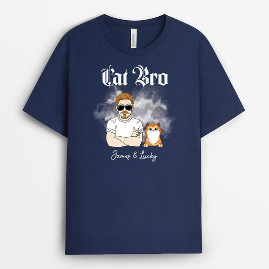 2758AUK2 cat dad lighting custom cat tee shirts