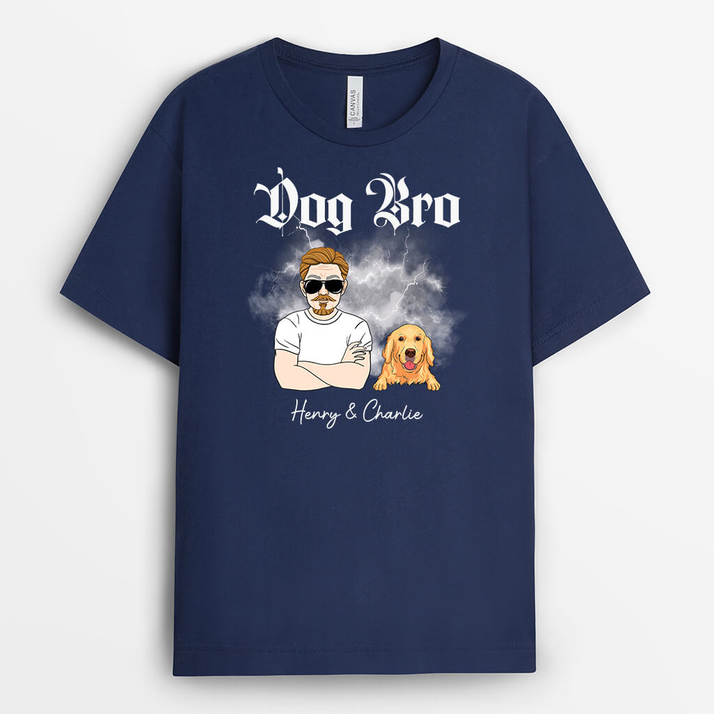 2758AUK2 dog dad lighting personalised dog clothes for men