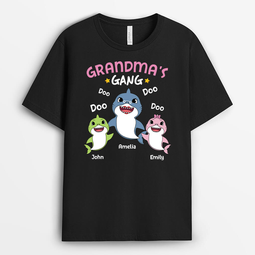 2764AUK1 grandmas gang doo doo custom t shirt printing