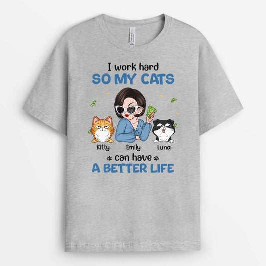 2775AUK2 i work hard t shirt personalised cat mom presents_90ade034 4030 4ba6 88c1 2a7b6741929a