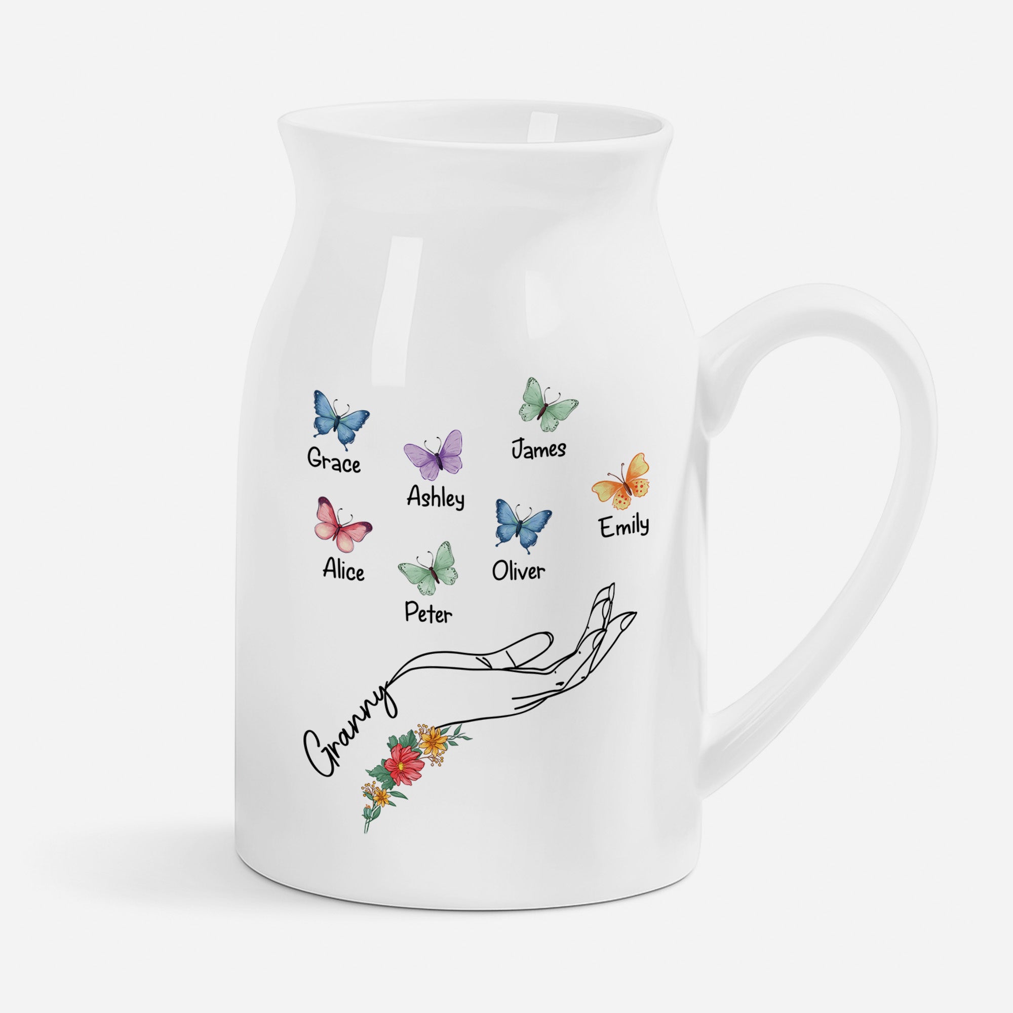 2782OUK1 personalized gifts for mom flower vase with butterflies_ 2782O6L5A