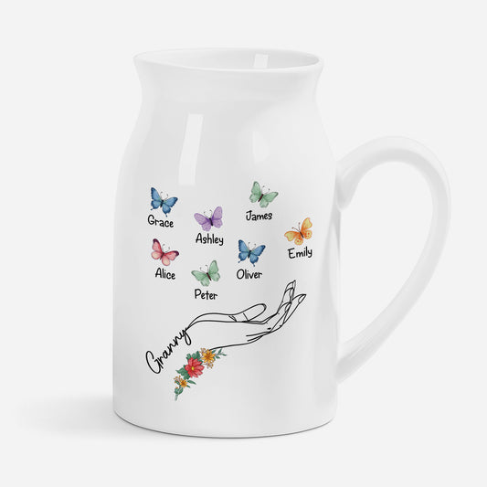 2782OUK1 personalized gifts for mom flower vase with butterflies_ 2782O6L5A