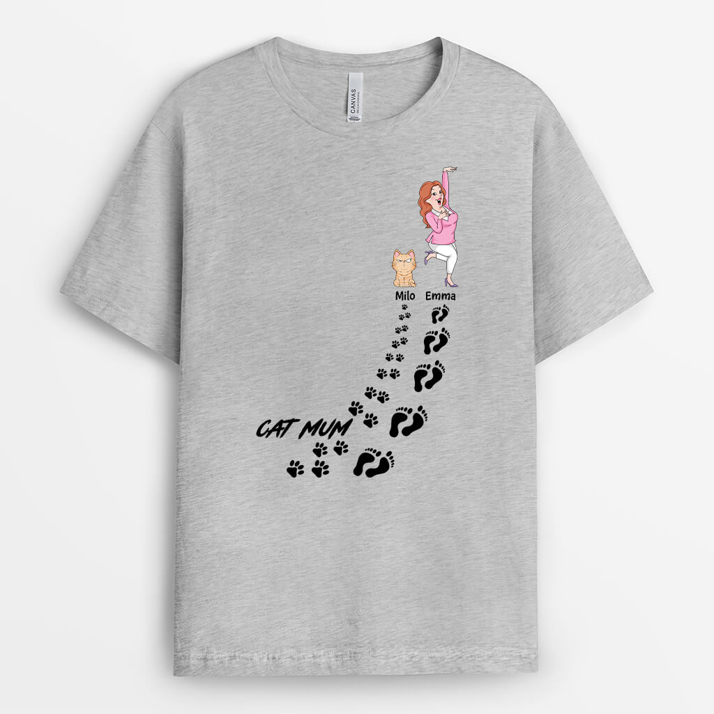 2784AUK2 cat dad cat mum t shirt custom cat related gifts