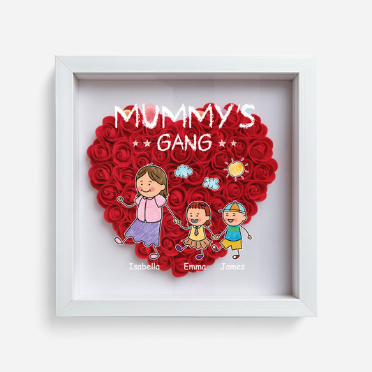 2793OUk1 personalized flower shadow box unusual gifts for mom 2793O3L8B