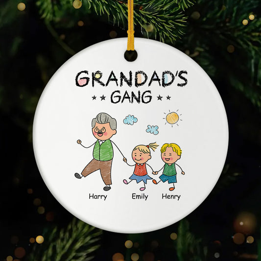 2793OUk1 personalized gifts for grandpa ceramic christmas ornaments 2793O3L8B