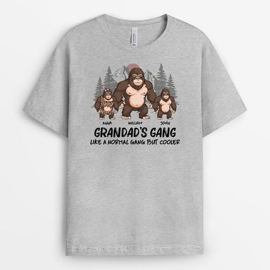 2795AUK1 grandads gang monkey t shirt personalised gifts for grandad_c966d82f 2278 412d b4fc 104d974811e9