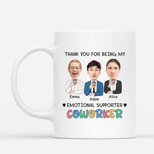 2813MUK1 thank you for being my mug personalised gifts for coworker