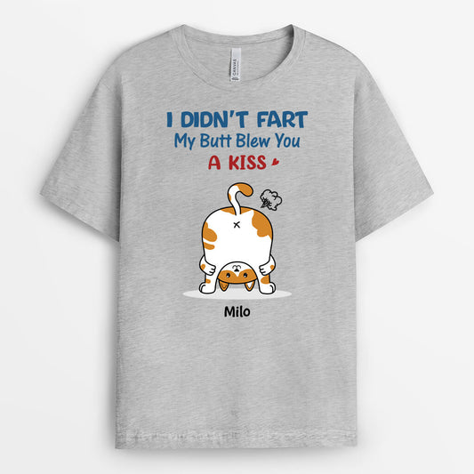 2826AUK2 i didnt fart cat funny personalised t shirts