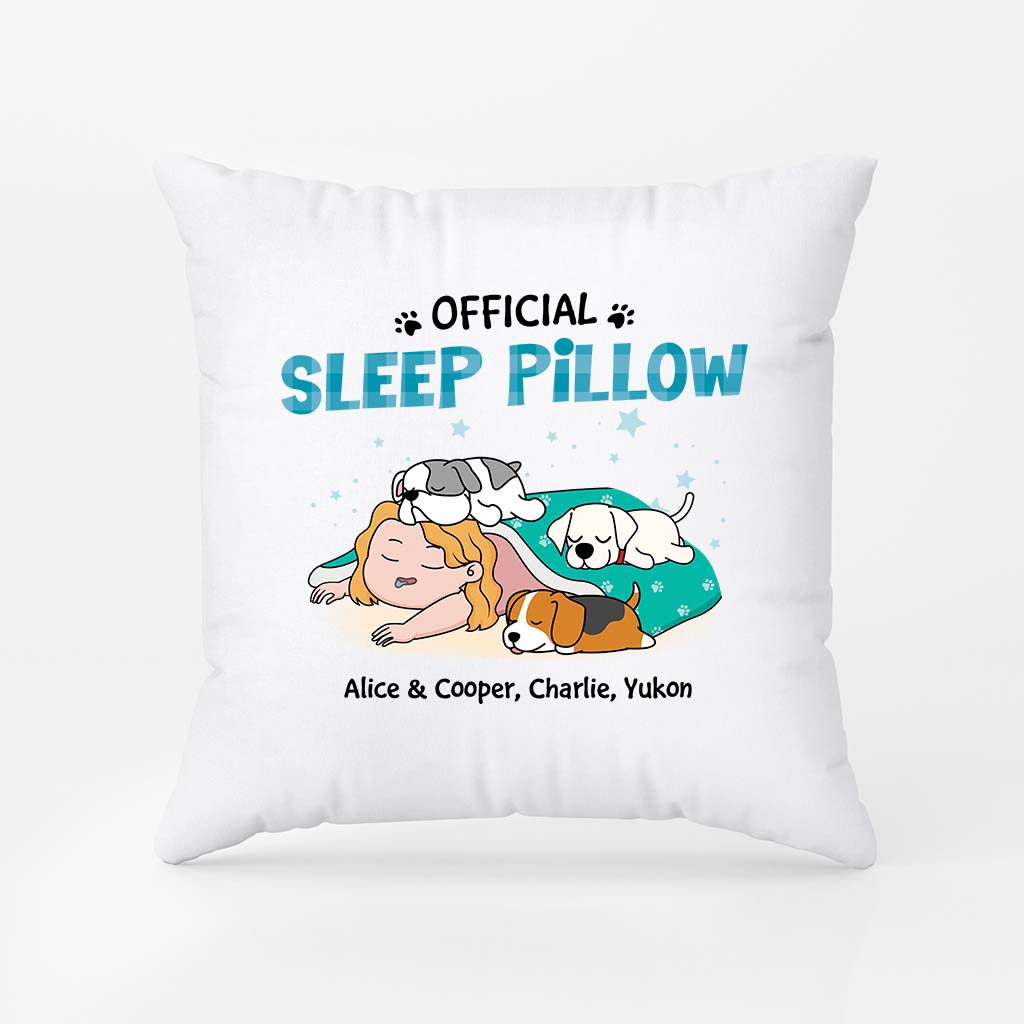 2831PUK1 official sleepshirt man pillow personalised dog gifts