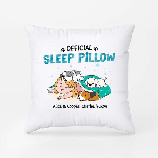 2831PUK1 official sleepshirt man pillow personalised dog gifts
