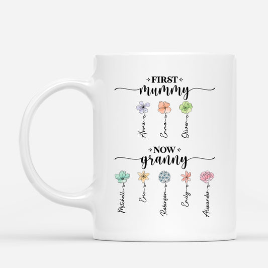 2851MUK1 personalised first mum now grandma mugs for her 2851M5I5A