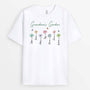 2877AUK1 grandmas garden t shirt  personalised present ideas for grandma