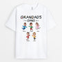 2961AUK1 grandads gang christmas with kids faces t shirt  personalised gifts for grandad_5c074a59 0639 412b a8fc b85b7c8cd016