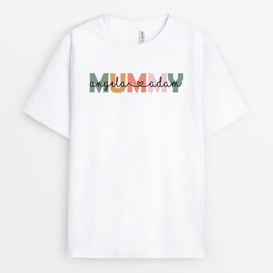 2976AUK1 mama t shirt personalised presents for grandma