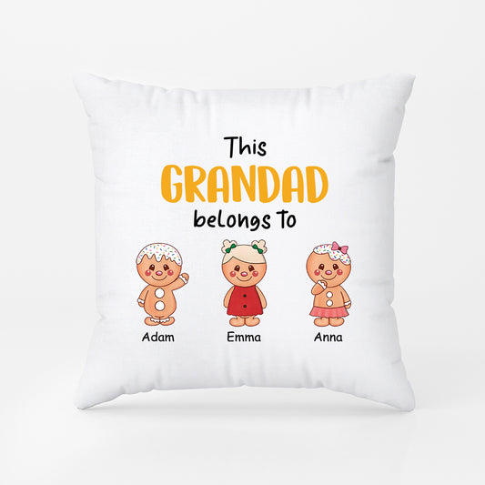 2977PUK2 this grandma belongs to pillow personalised presents for grandma