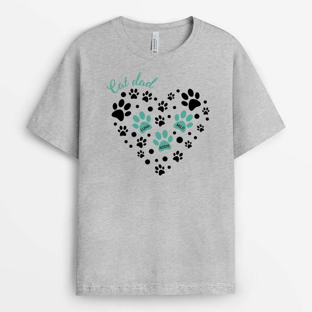 2979AUS2 personalized dog gifts for owners dog mom shirts with pawprints 2979A8L5C