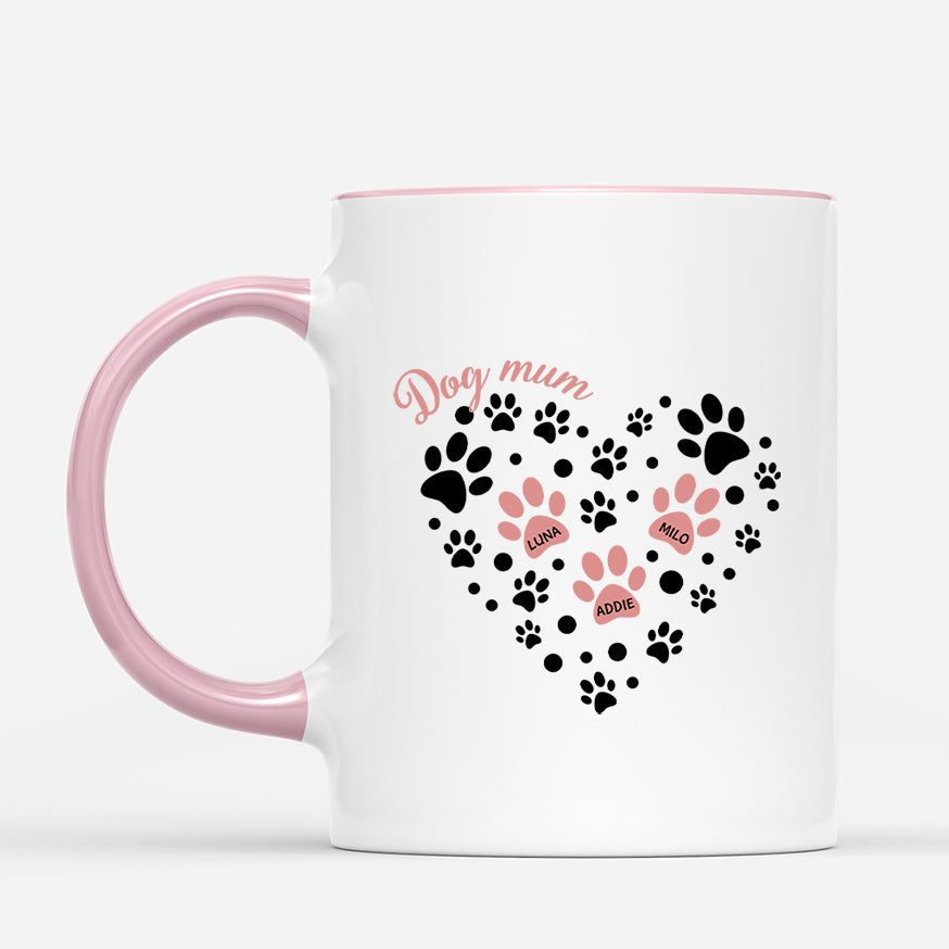 2979MUK1 personalized gifts for dog lovers dog pawprint_ mug 2979M8L5C