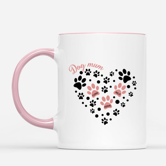 2979MUK1 personalized gifts for dog lovers dog pawprint_ mug 2979M8L5C
