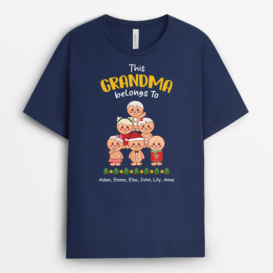 2981AUK2 christmas this grandad belongs to t shirt personalised gift ideas for grandad