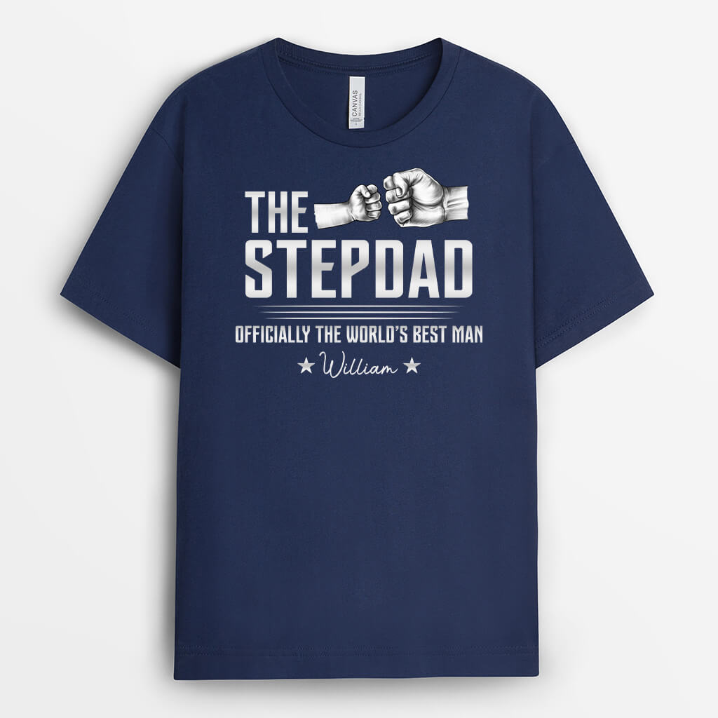 3021AUK2 the stepfather print fist hands up t shirt  personalised gifts for stepfather_c4d8c887 ee79 43c3 9a90 2bc845b7b9f4