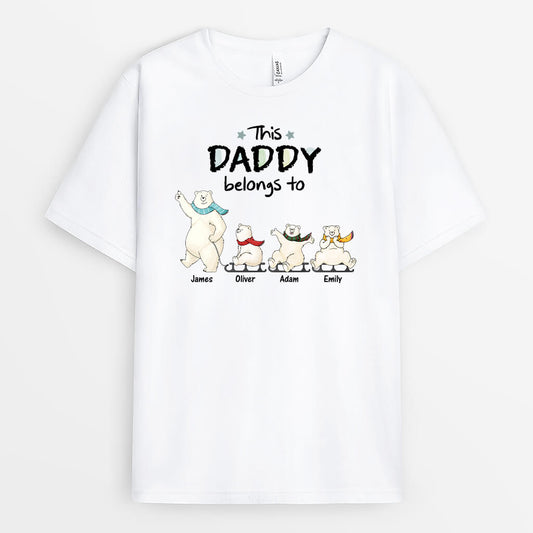 3049AUK2 bears this grandad belongs to custom t shirt design for grandad