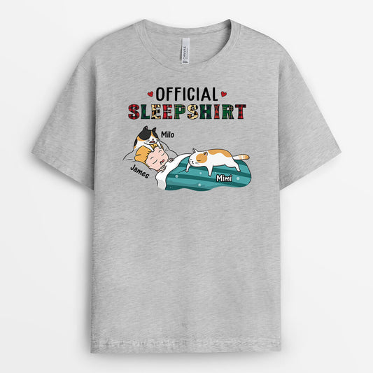 3056AUK2 official sleepshirt cat custom t shirt for her
