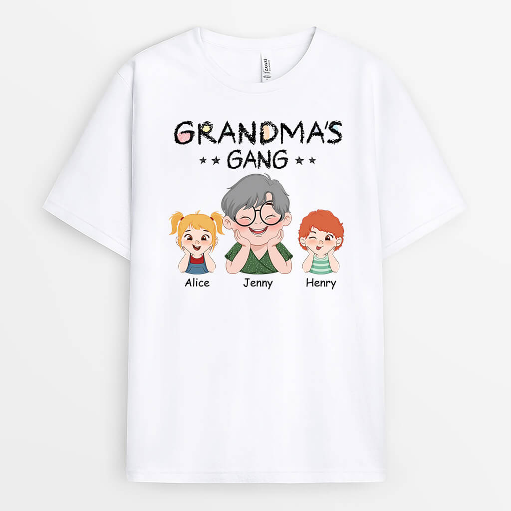3100AUK1 mummys gang t shirt personalised gifts for mum_13144a80 f924 4c64 8bc1 4394c4a30711