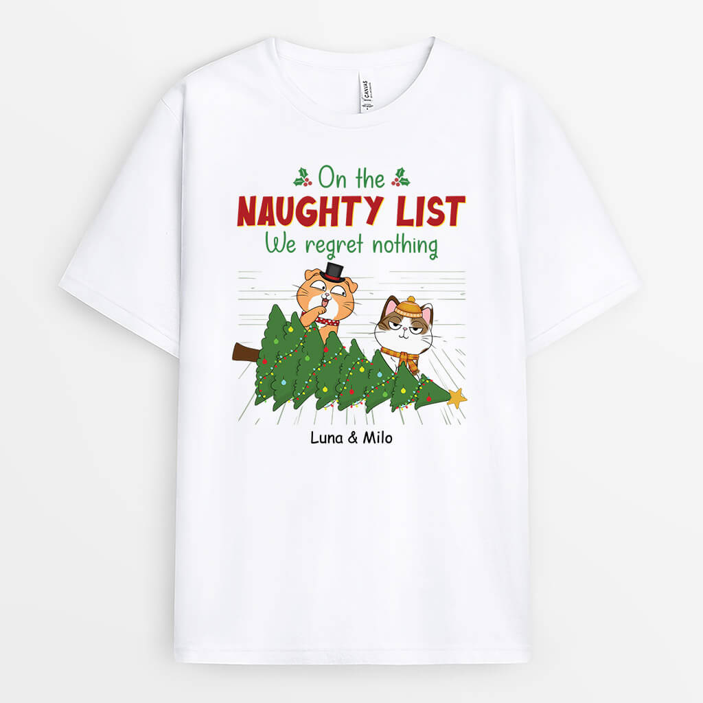3110AUK1 on the naughty list t shirt personalised gifts for cat lovers_108f847f eeee 4916 ab5f bb1cba236bc7