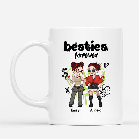 3118MUK1 besties forever mug personalised gifts for friends_2