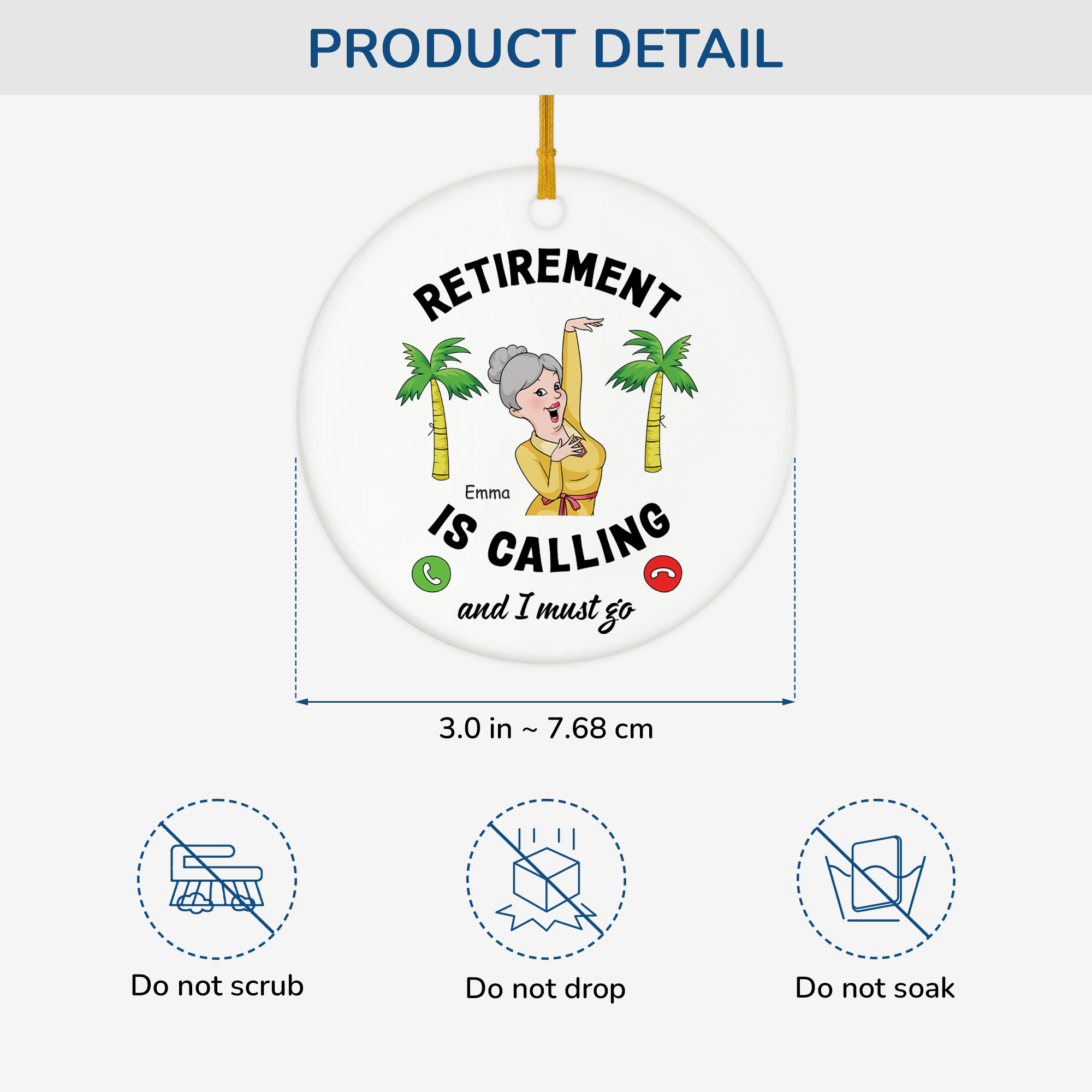 3138OUS3 custom ceramic retirement ornament funny retirement gifts 3138O_0481e2ee aef1 4eec b3bd 0cbd13d1e3d2